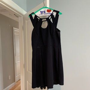 Navy Betsey Johnson Dress - size 14